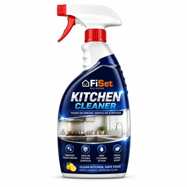 FiSet Kitchen Cleaner - Tough on Grease and Lemon Scent