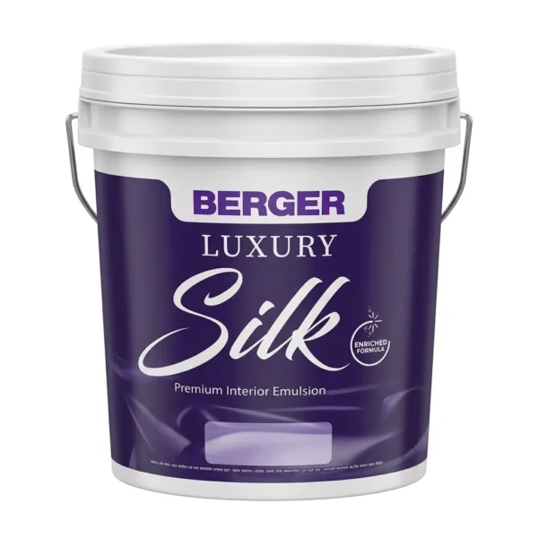 Berger Luxury Silk Premium Interior Emulsion Paint with Elegant Silk Finish