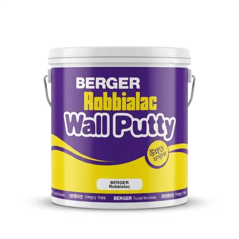 Berger Robbialac Wall Putty advanced formula smooth wall filler bucket