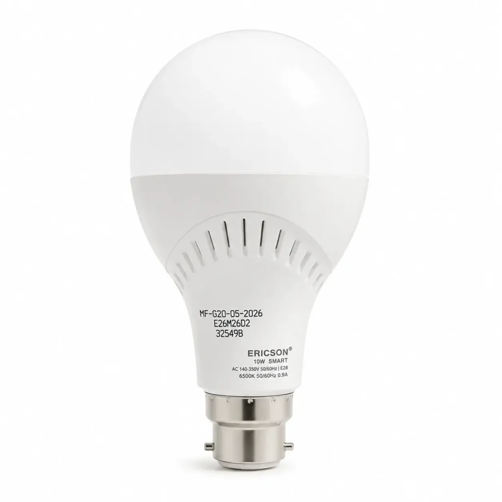 Ericson 10W Smart LED Bulb 6500K Cool Daylight Energy Saving LED Light