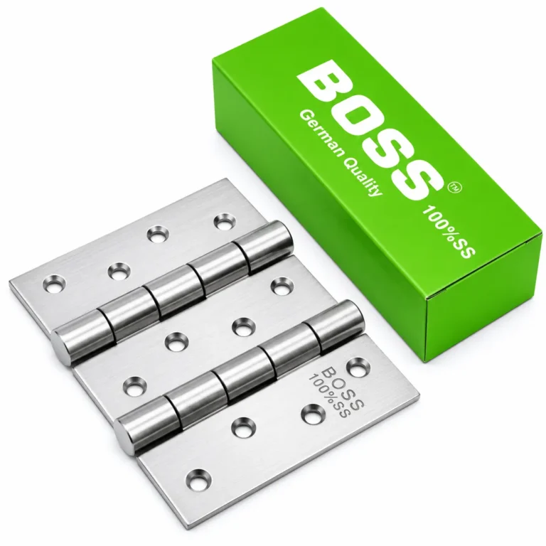 BOSS 100% SS German Quality Door Hinges for home hygiene and maintenance