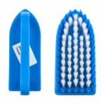 plastic cleaning brush with handle for bathroom and floor cleaning (মেঝে এবং বাথরুম পরিষ্কার করার জন্য হাতলসহ নীল প্লাস্টিকের ব্রাশ)