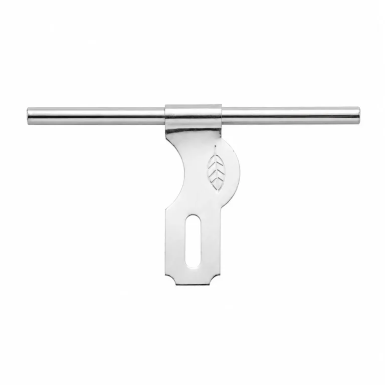 Premium Stainless Steel Door Aldrop Latch with Leaf Design