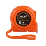 SANAVS 5m (16ft) Professional Measuring Tape for construction and home use.