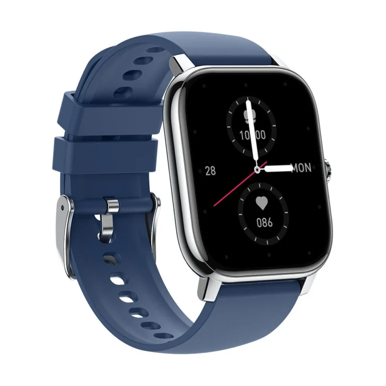 Zeblaze Btalk Pro Dark Blue Smartwatch with Metallic Case