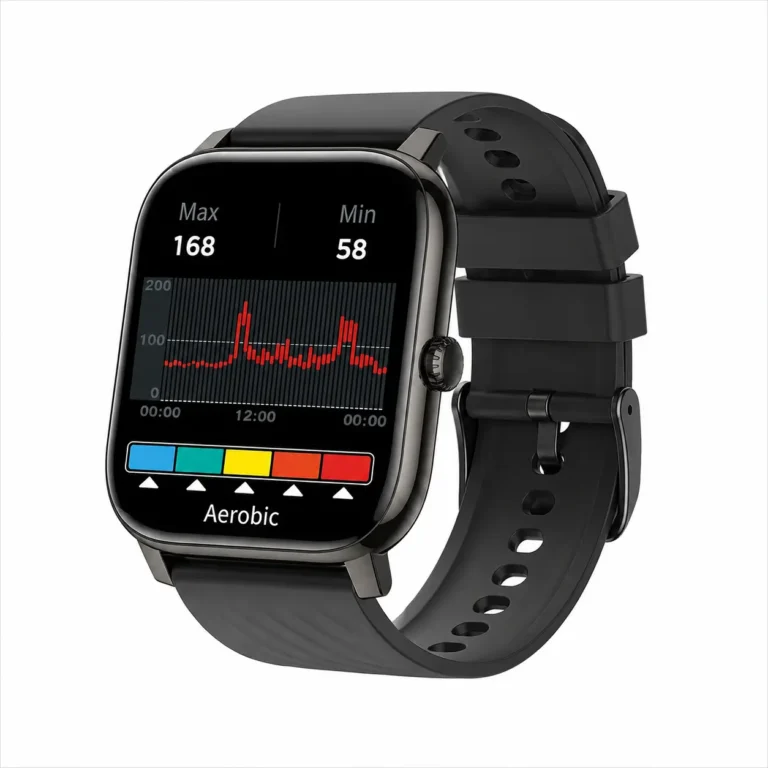 Zeblaze GTS 3 Smartwatch with Heart Rate Monitor on White Background