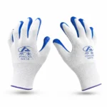 Ping An N518 blue coated industrial safety gloves for hand protection